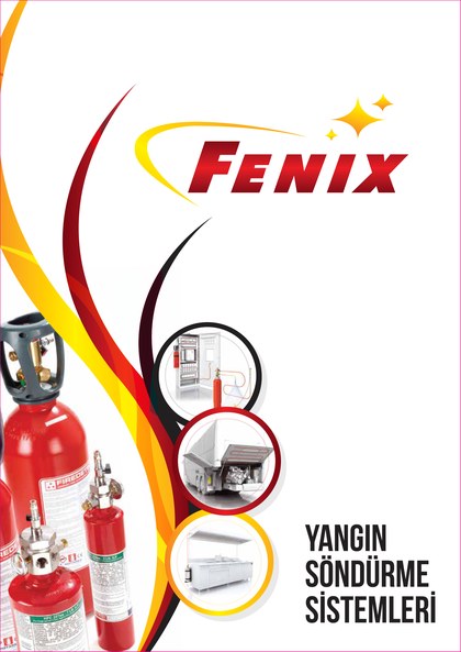 Fenix Yangın Söndürme Sistemleri Katalog Kapağı