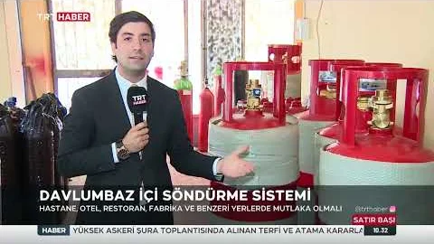 Sahte Yangın Söndürme Sistemleri - TRT HABER