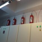 Kabin ve Elektrik Panosu Yangın Söndürme Sistemleri